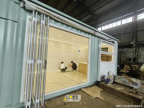 15天定制集装箱移动快闪展厅 杭州集筑打造高效接待中心新标杆